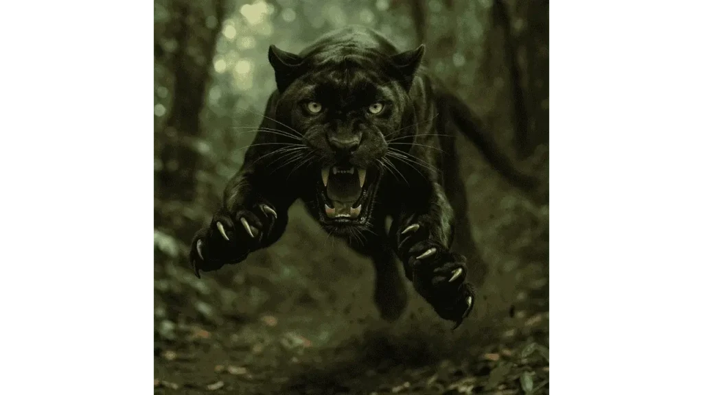 dream about black panther attack.