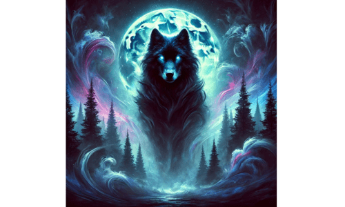 Black Wolf in Dream and Its Meaning