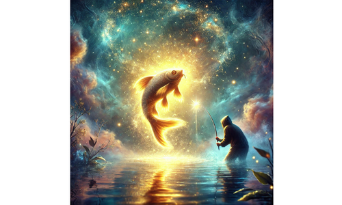 Fish catching in dream