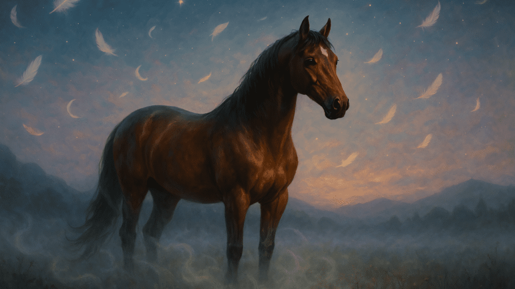 Dreaming about a brown horse