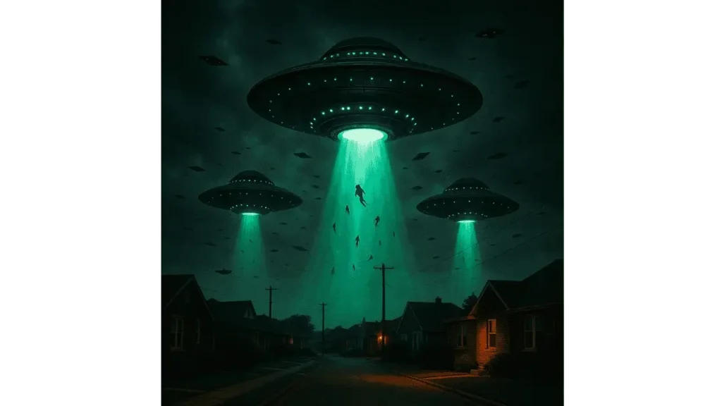 dream about alien invasion.