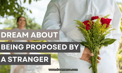Dream Interpretation of Being Proposed by a Stranger