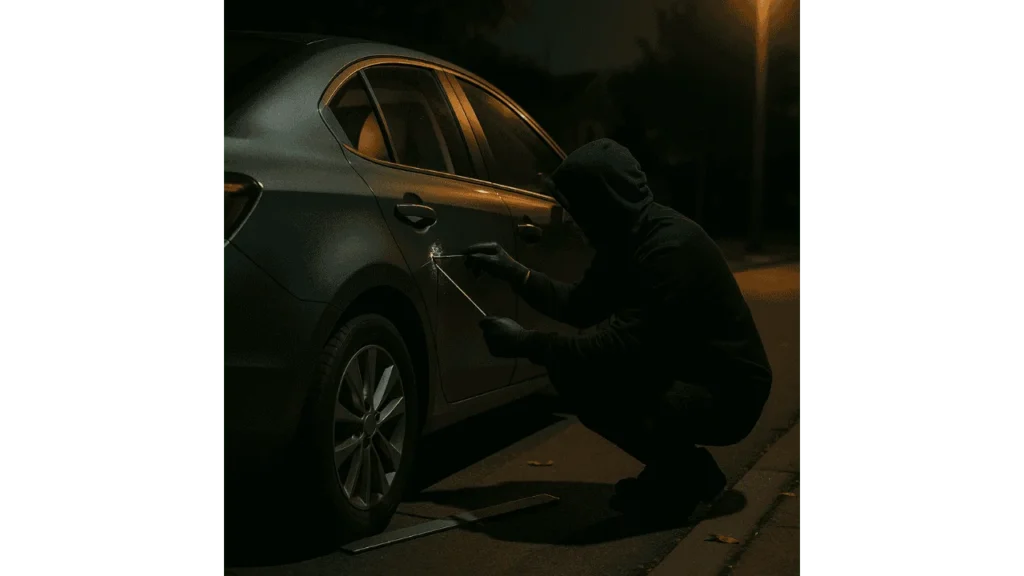 dream about a car being stolen.
