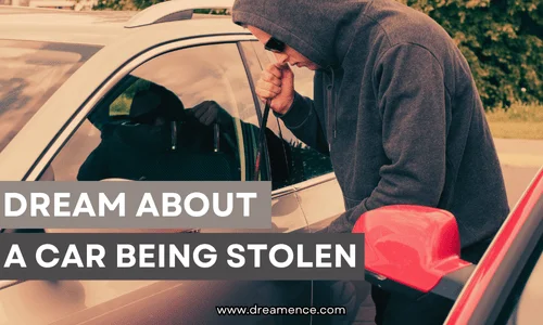 dream about a car being stolen