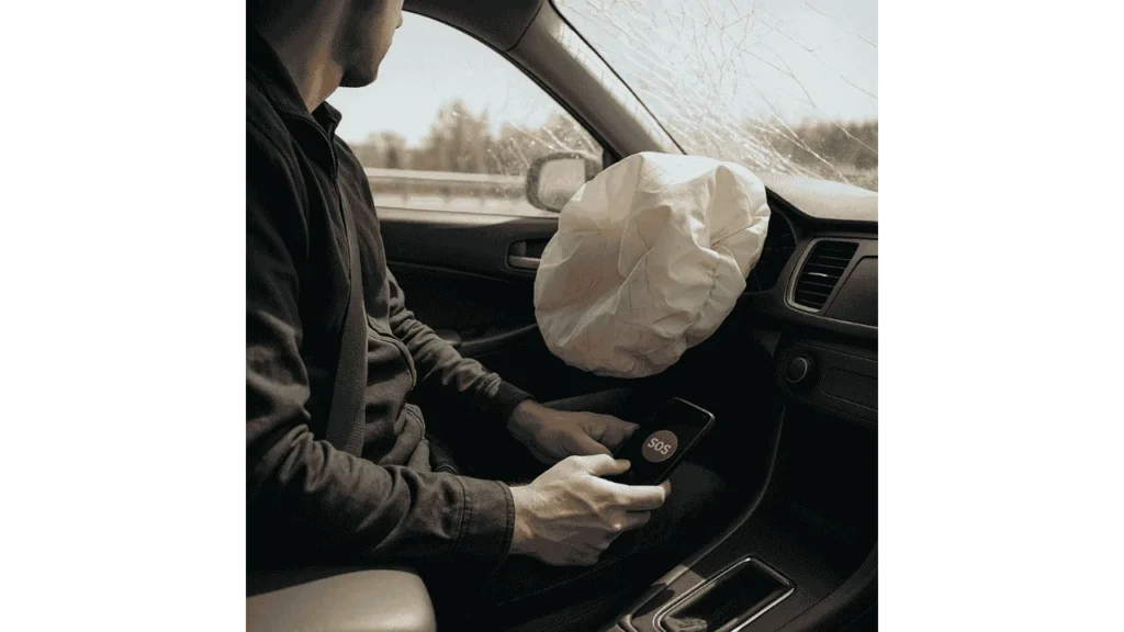 dream about car accident as a passenger.